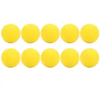 Walmart 10PCS Soft PU Bright Yellow Lightweight Round Golf Practice Training Ball for Approach Shooting offer