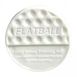 Walmart GARENDE 5xGolf Swing Practice Ball Golfer Gift Flat Golf Ball for Home Backyard Indoor offer