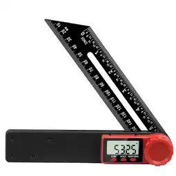 Walmart Electronic Level 360 Degrees LCD Digital Sliding T Bevel Gauge Angle Finder offer