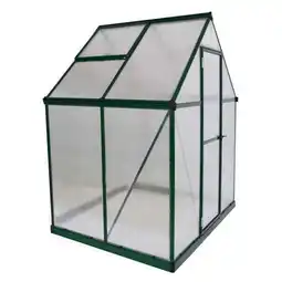 Walmart Palram - Canopia HG5005G Mythos Greenhouse - 6 x 4 ft. - Forest Green offer