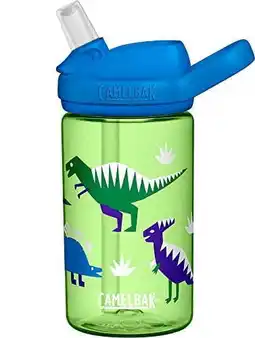 Walmart CamelBak Eddy+ Kids BPA-Free Water Bottle with Straw, 14oz, green, Model Number: 2282301040 offer