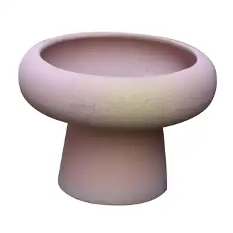 Walmart SunniMix Ceramic Flower Pot Creative Modern Simple Planter for Courtyard Yard Desktop Pink offer