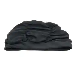 Walmart High Elastic Swimming Cap Bathing Cap Long Cap Water Sport Turban Hats Black YIWEI offer