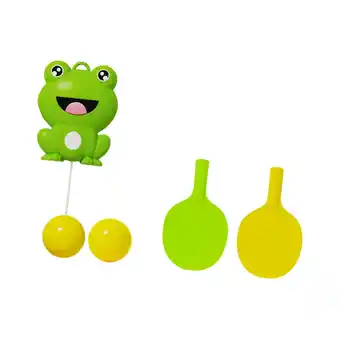 Walmart EHJRE Hanging Frog Table Tennis Practical Improve Hand Eye Coordination Tennis 2 Balls offer