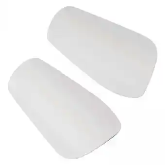 Walmart lacooooppia 3x2x Soccer Shin Guards Gear for Adults and Children Boys and Girls White 10cmx6cm offer