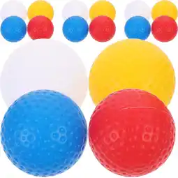 Walmart Manlingda 16pcs Colored Hollow Golf Practice Balls for Indoor/Outdoor Training offer