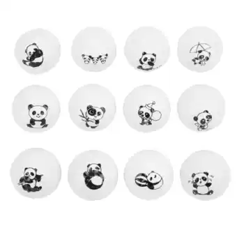 Walmart 12pcs Golf Balls Golf Driving Range Practice Distance Balls with Cute Panda Pattern offer