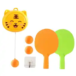 Walmart Tnarru Hanging Table Tennis Set Tennis Practice Equipment Girls Kids Adults Tiger 2 3 Balls offer