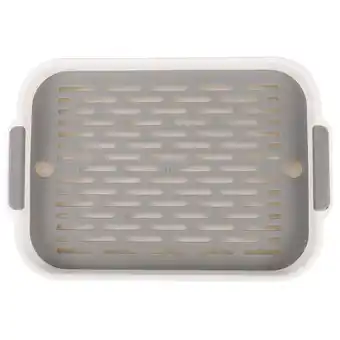 Walmart Drain Tray Sink Drying Rack Drain Rack Draining Board Plastic Cutlery Kitchen Filter Trays offer