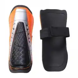 Walmart Vsenkes 4xSoccer Shin Guards Breathable Shin Pads Comfortable Leg Guards Leg Protector Orange 20 cm offer