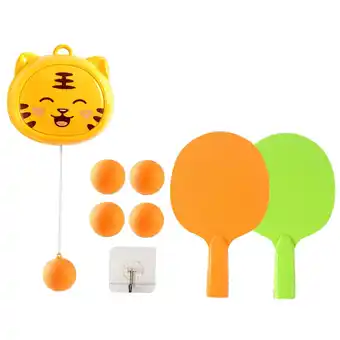 Walmart amleso Hanging Table Tennis Set Tennis Practice Equipment Girls Kids Adults Tiger 2 5 Ball offer