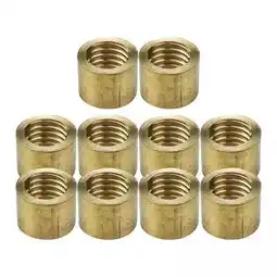 Walmart Vsenkes 4x10Pcs Billiard Cue Ferrules Billiard Corner Copper Hoop for Billiard Cue DIY 10mm offer