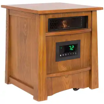 Walmart Open Box Lifesmart 1500W Portable Electric Infrared Quartz Space Heater offer