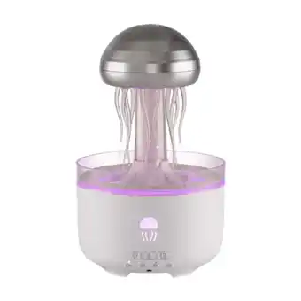 Walmart TISHITA Jellyfish Shape Humidifier Essential Oil 320ml for Working Sporting White offer