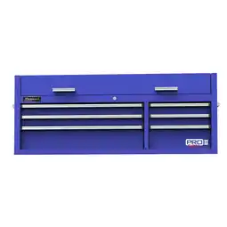 Walmart Homak 54 in. Pro 2 6-Drawer Top Chest, Blue offer