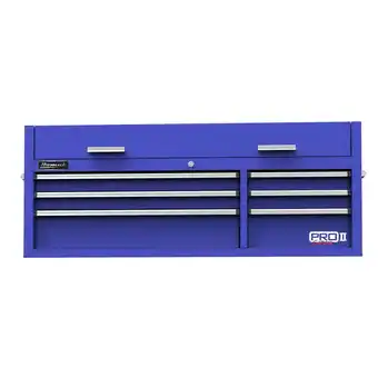 Walmart Homak 54 in. Pro 2 6-Drawer Top Chest, Blue offer