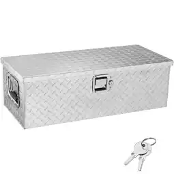 Walmart KFFKFF 30x13x9.6 Heavy Duty Aluminum Bar Tool Box for Pickup Truck Bed offer