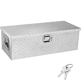 Walmart KFFKFF 30x13x9.6 Heavy Duty Aluminum Bar Tool Box for Pickup Truck Bed offer