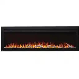 Walmart Napoleon NEFL72HI PurView 72-Inch Wall Mount Modern Built-In Electric Fireplace offer