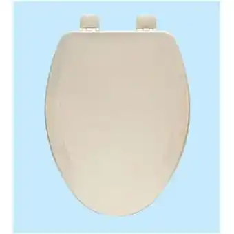 Walmart Biscuit Elongated Luxury Plastic Toilet Seat offer