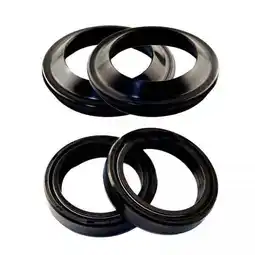 Walmart amleso 3xFork Seal and Dust Seal Kit 48x61x11mm Rubber for Fjr1300 Xvs650 offer