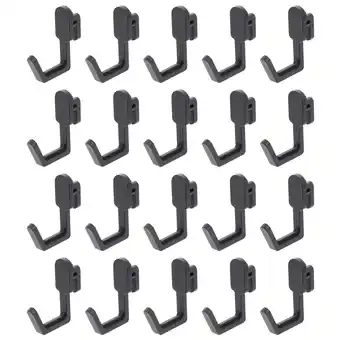 Walmart 20 Pcs Display Shelf J Shape Peg Hook Pegboard Hooks Store Hooks Emergency Pegboard Shelving Hook offer