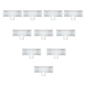 Walmart 10pcs 3/4inch PVC Tee Fittings For Threaded Poultry Nipples Chicken Waterer offer