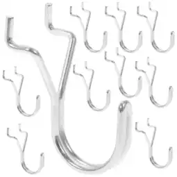 Walmart ITSELFER 10pcs Pegboard Hooks Hanging Hooks Garage Utility Hooks Tool Storage Craft Hooks offer