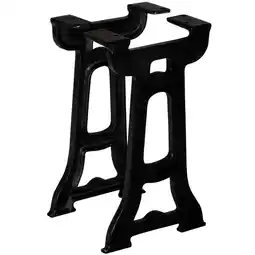 Walmart vidaXL Bench Legs 2 pcs Y-Frame Cast Iron offer