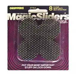 Walmart Magic Sliders 236839 1.50 in. Magic Gripper Sliders - Pack of 8 offer