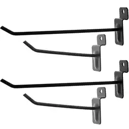 Walmart 30Pcs Slatwall Hooks Garage Slatwall Accessories Slat Wall Hanging Hooks Hangers offer