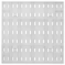 Walmart LEXSOMEO Peg Board Garage Organization Pegboard Panel Display Wall Organizer Panel Supply 28x28cm offer