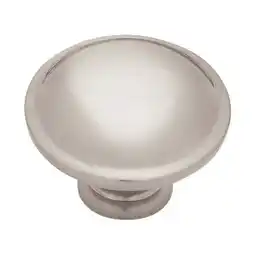 Walmart Liberty Hardware P40005v-C Sophia 1-5/16 Mushroom Cabinet Knob - Nickel offer