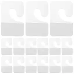 Walmart ITSELFER 200Pcs Self Adhesive Hang Tabs Hooks Clear Hangers for Retail Store Display Pegboard offer