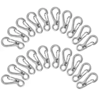 Walmart 20Pcs Mini Carabiner Quick Release Clip Mini Carabiner Clips Small Clips Charms Carabiners offer