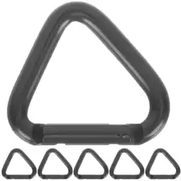 Walmart Eease 6pcs Triangle Locking Carabiner Clips for Climbing & Camping offer