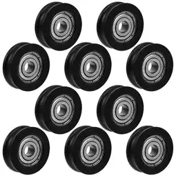 Walmart 10Pcs Sliding Barn Door Wheel Closet Hardwares Door Roller Cabinet Window Pulley offer