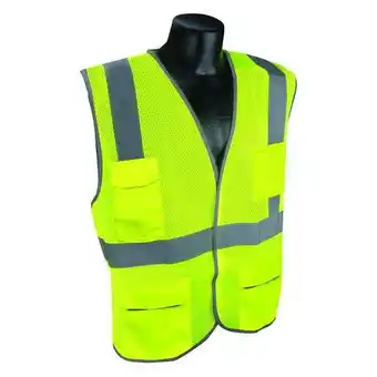 Walmart Condor High Visibility Vest,Yellow/Green,S/M 53YN33 offer