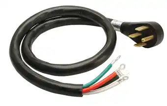 Walmart Coleman Cable 9044SW8808 4' Black Range Cord offer