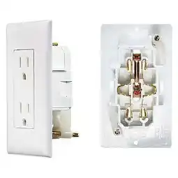 Walmart BLK DUAL OUTLET W/COV-PLATE offer