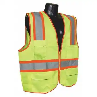 Walmart Condor High Visibility Vest,Yellow/Green,XL 53YM51 offer