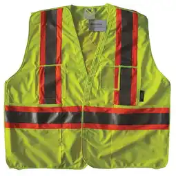 Walmart Condor Safety Vest,Yellow/Green,2XL/3XL 491T11 offer