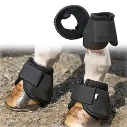 Walmart Bell Boot Twist Washable and Comfort Tear Resistant Horse Bowl for Pair Equestrian Equipment , L L offer