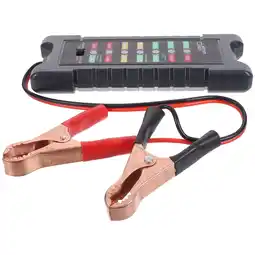 Walmart 12 V/24V Car Battery Tester Automotive Mechanical Tools Multimeter LED Diagnostic Hardware offer