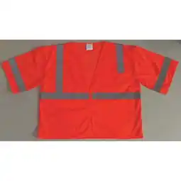 Walmart Condor U-Block Vest, Class3 Orange/Red, 2XL 53YL84 offer