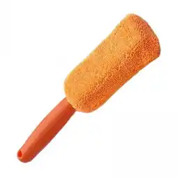 Walmart funtasica 3xCar Wheel Brush Wash Tool Reusable for Fenders Engines Door Orange offer