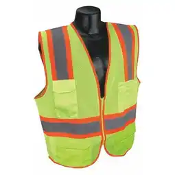 Walmart Condor High Visibility Vest, Fluor. Yellow, M 53YM33 offer