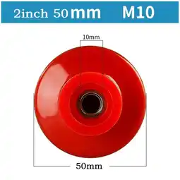 Walmart 50mm 2inch Sanding Disc Backing Pad Adhesive Self Car Polishing M10 M14 M16 M10 offer