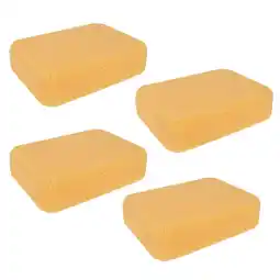 Walmart Mixtlocalior 4 PCs Car Wash Sponges Polishing Porous Sponges for Automobile Vehicle Washing Shop offer