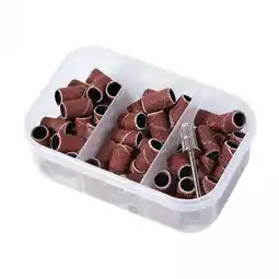 Walmart Bothyi 3xNail Art Sanding Bands Gel Polish Remover Tool w/ 75pcs Brown offer